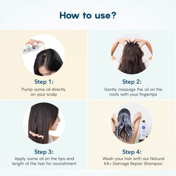 NATURAL HAIR STRENGTHENING OIL 200 ML - Image 4