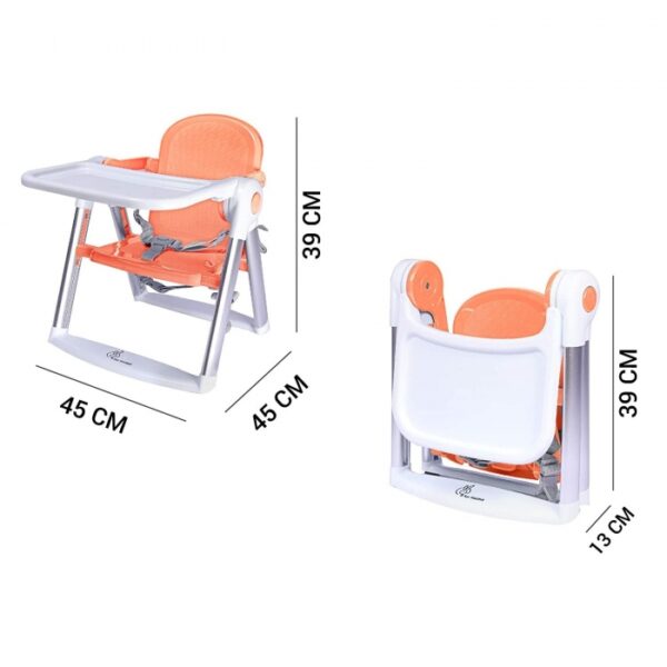 R For Rabbit –Jelly Bean Booster Chair (Orange) - Image 8
