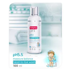 Babyhug Pro pH 5.5 Moisture Balance Head to Toe Wash – 100 ml