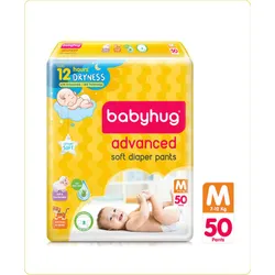Babyhug Advanced Pant Style Diapers Medium – 50 Pieces