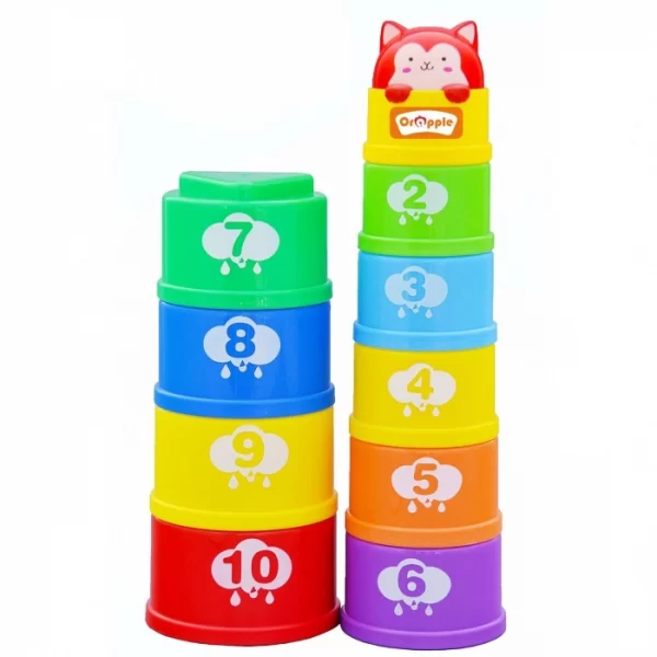 R For Rabbit – Orapple Stack It Learning Cups with Music - Image 2