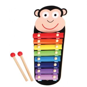 R For Rabbit – Orapple Tin Tin Xylophone Musical Toy (Monkey)
