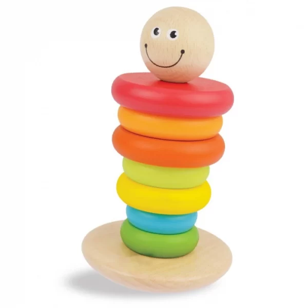 R For Rabbit – Orapple Rainbow Rocking Stacker