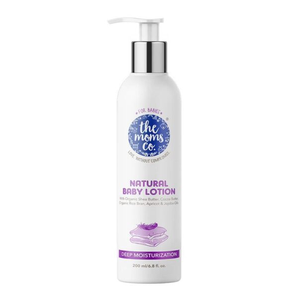 NATURAL BABY LOTION 200ML - Image 2