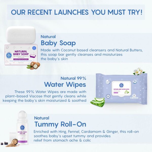 NATURAL BABY LOTION 200ML - Image 3