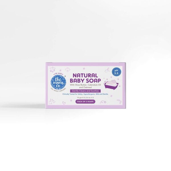 NATURAL BABY SOAP (PACK OF 2) - Image 4
