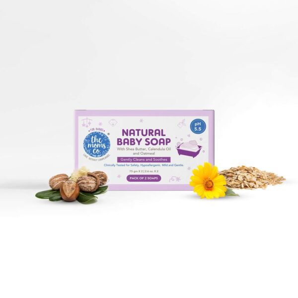 NATURAL BABY SOAP (PACK OF 2) - Image 5