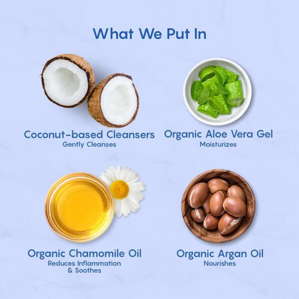 NATURAL BABY WASH 200ML - Image 6