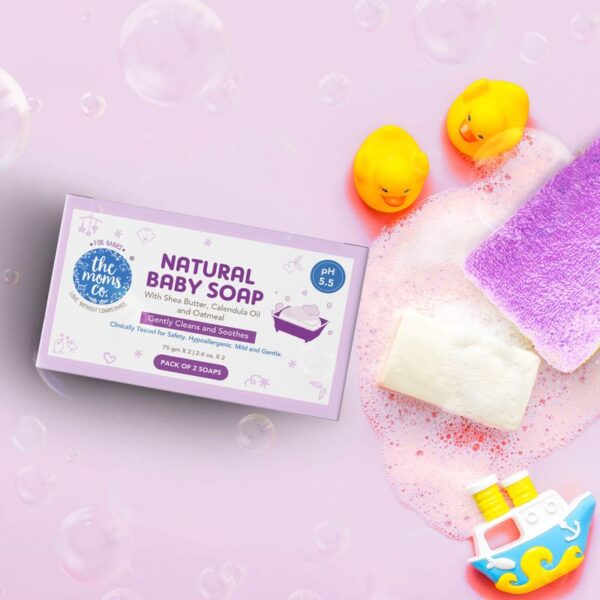 NATURAL BABY SOAP (PACK OF 2) - Image 6