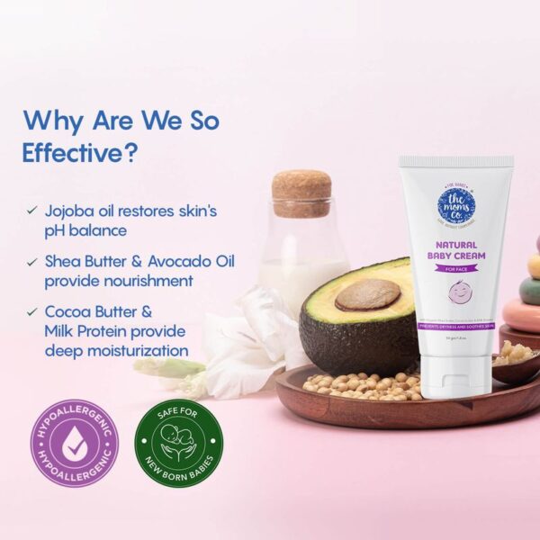 NATURAL BABY CREAM FOR FACE (50GM) - Image 7