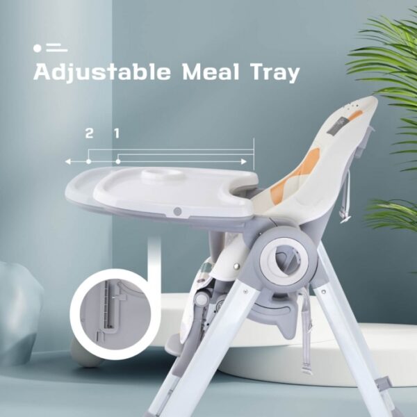 R For Rabbit – Butter Cup High Chair (White Multi) - Image 2