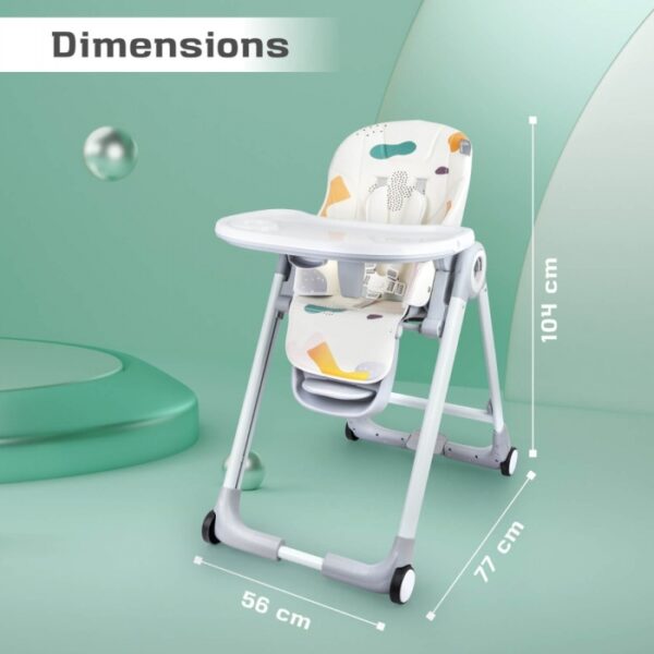 R For Rabbit – Butter Cup High Chair (White Multi) - Image 5