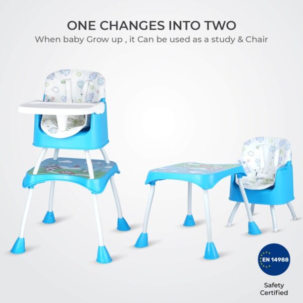 R For Rabbit – Cherry Berry Grand High Chair  (Blue) - Image 3