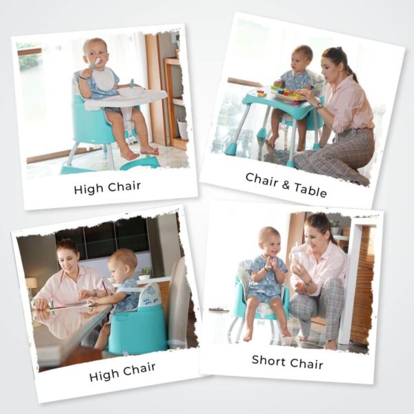 R For Rabbit – Cherry Berry Grand High Chair  (Blue) - Image 7