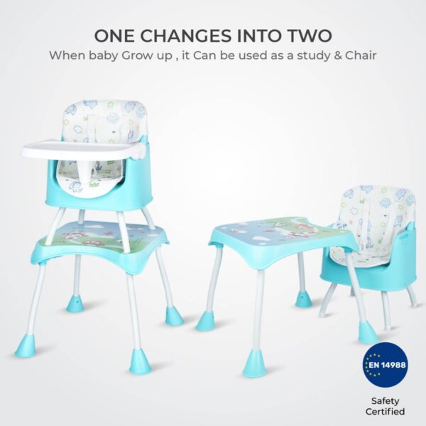 R For Rabbit – Cherry Berry Grand High Chair (Green) - Image 3