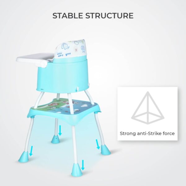 R For Rabbit – Cherry Berry Grand High Chair (Green) - Image 4