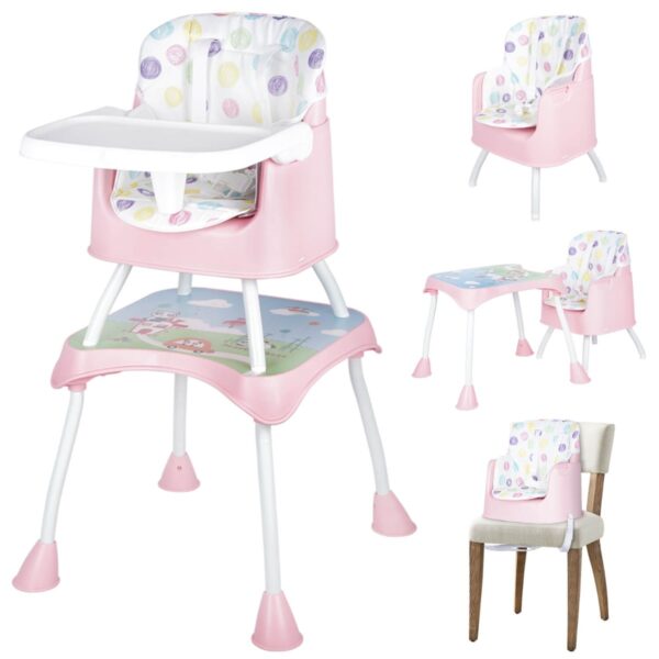 R For Rabbit – Cherry Berry Grand High Chair (Pink)