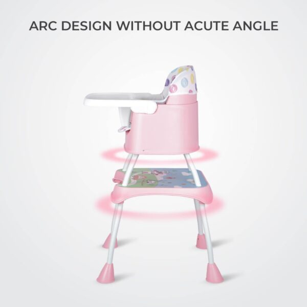 R For Rabbit – Cherry Berry Grand High Chair (Pink) - Image 5