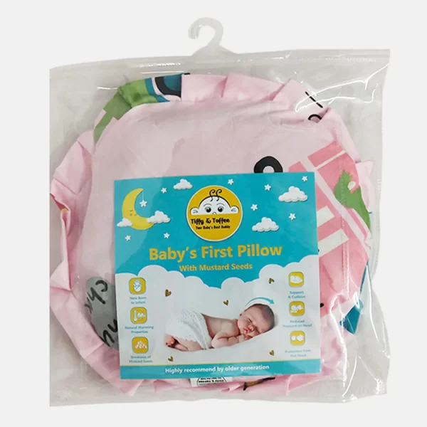 Tiffy and Toffee Circle Light Pink Pillow - Image 4