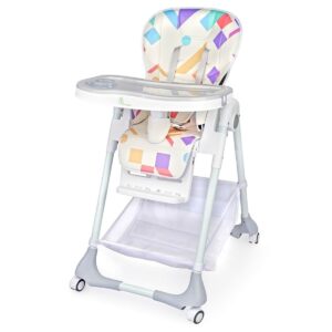R For Rabbit – Marshmallow High Chair (Abstract White)