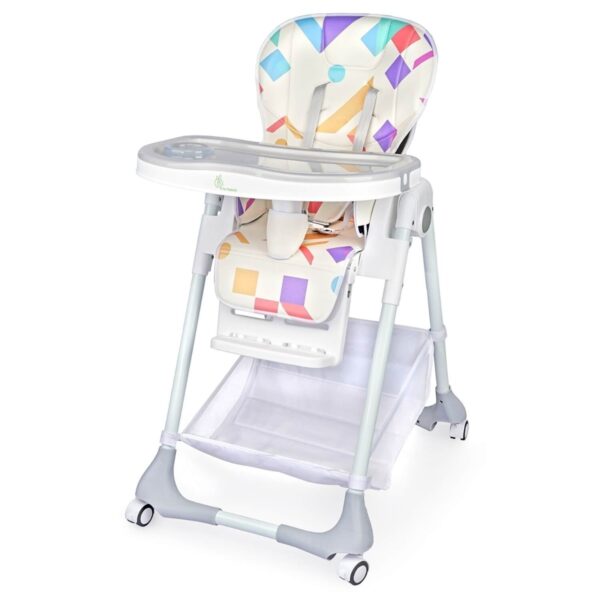 R For Rabbit – Marshmallow High Chair (Abstract White)