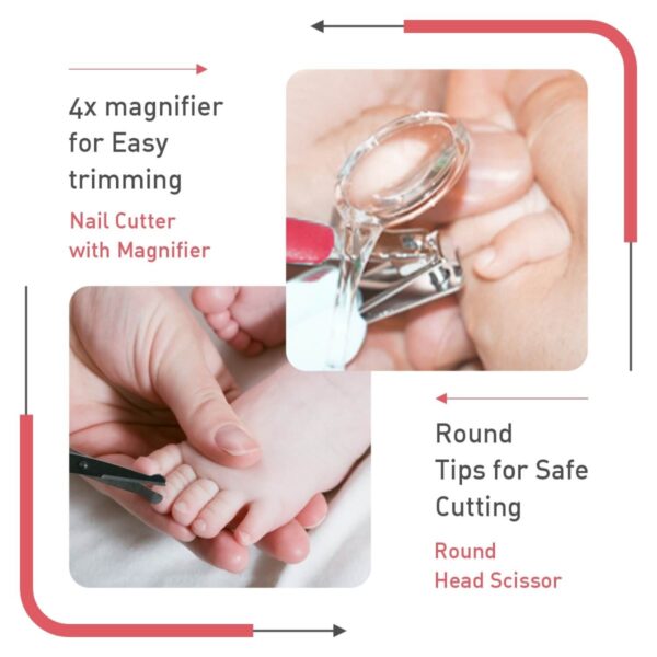 R For Rabbit – Stylo All In One Grooming Kit (Red) - Image 3