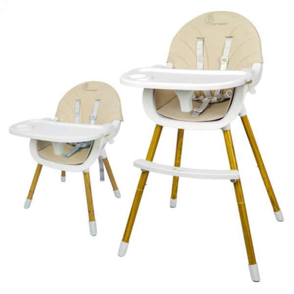 R For Rabbit – Candyland High Chair (Beige)