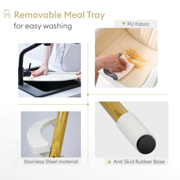 R For Rabbit – Candyland High Chair (Beige) - Image 5