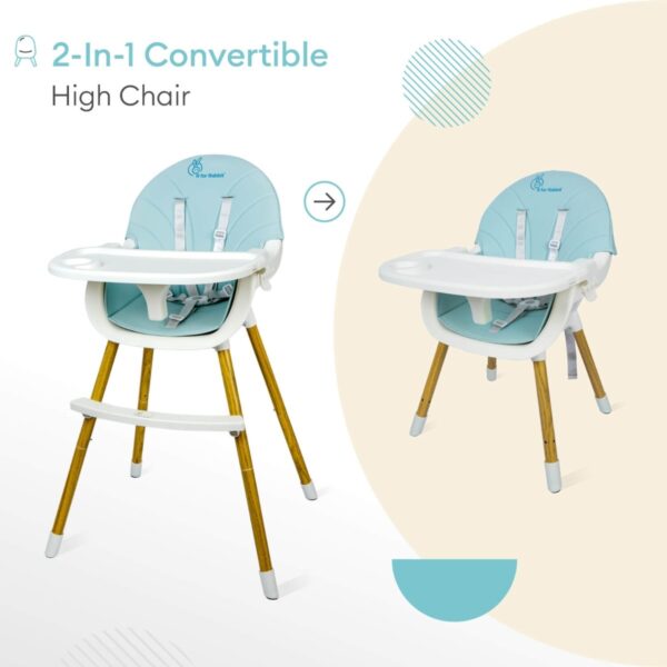 R For Rabbit – Candyland High Chair (Blue) - Image 2