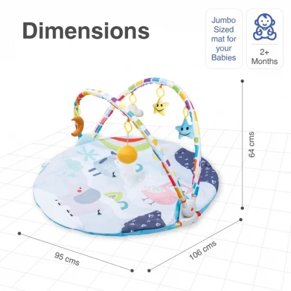 R For Rabbit – First Play Jumbo Play Gym (Multi) - Image 6