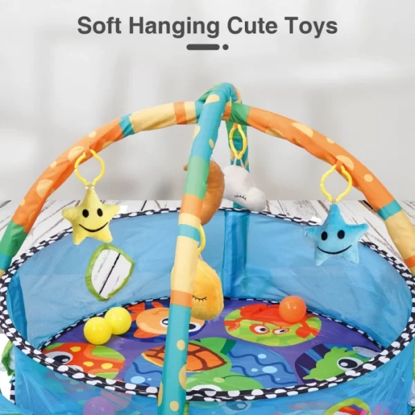 R For Rabbit – First Play Turtle Play Gym (Multi) - Image 2