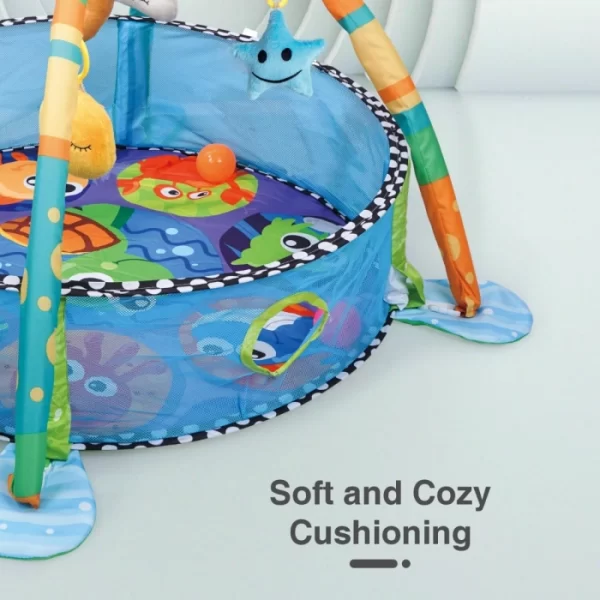 R For Rabbit – First Play Turtle Play Gym (Multi) - Image 3