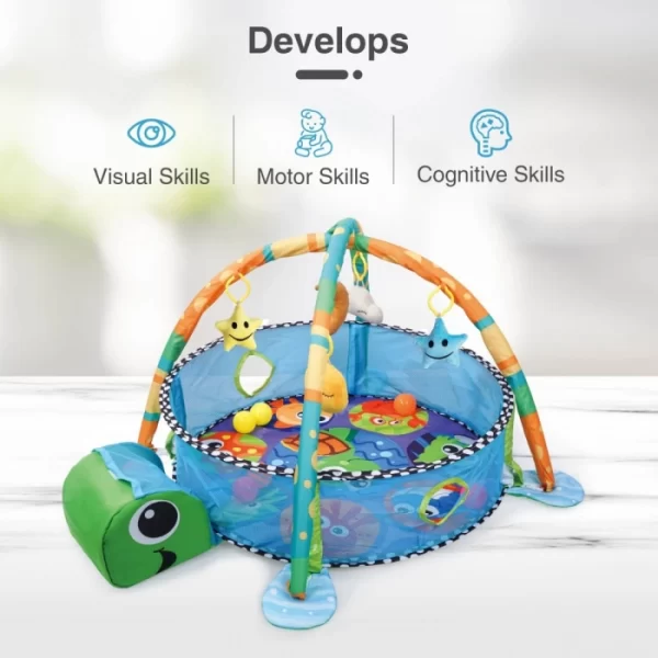 R For Rabbit – First Play Turtle Play Gym (Multi) - Image 5