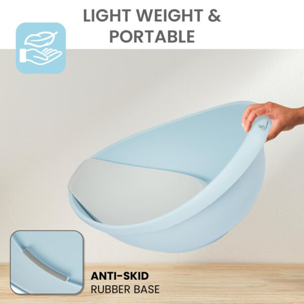 R For Rabbit – Happy Pool Baby Bath Tub (Blue) - Image 4