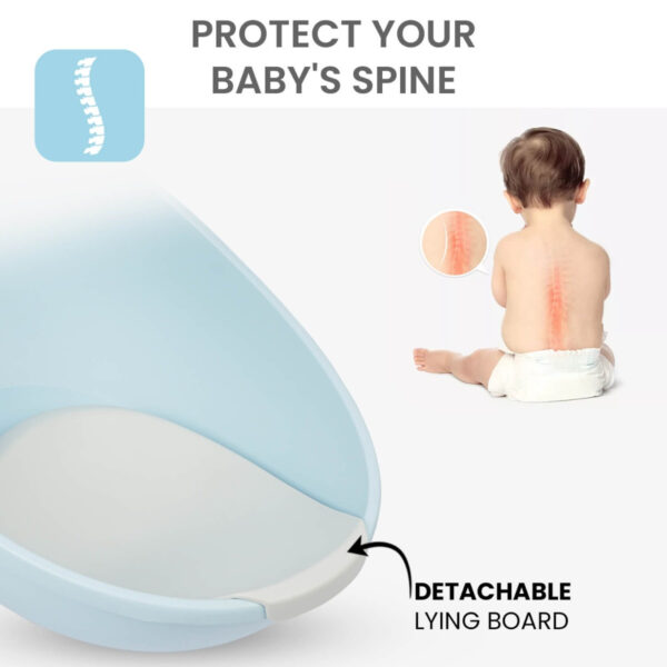 R For Rabbit – Happy Pool Baby Bath Tub (Blue) - Image 5