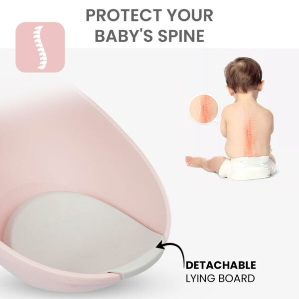 R For Rabbit – Happy Pool Baby Bath Tub (Pink) - Image 5