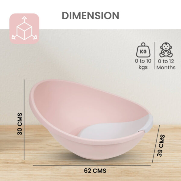 R For Rabbit – Happy Pool Baby Bath Tub (Pink) - Image 6