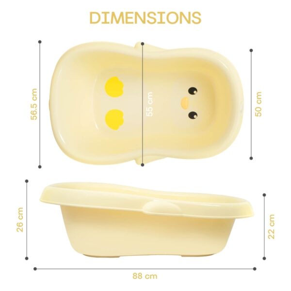 R For Rabbit – Kiddie Kingdom Bath Tub (Yellow) - Image 5