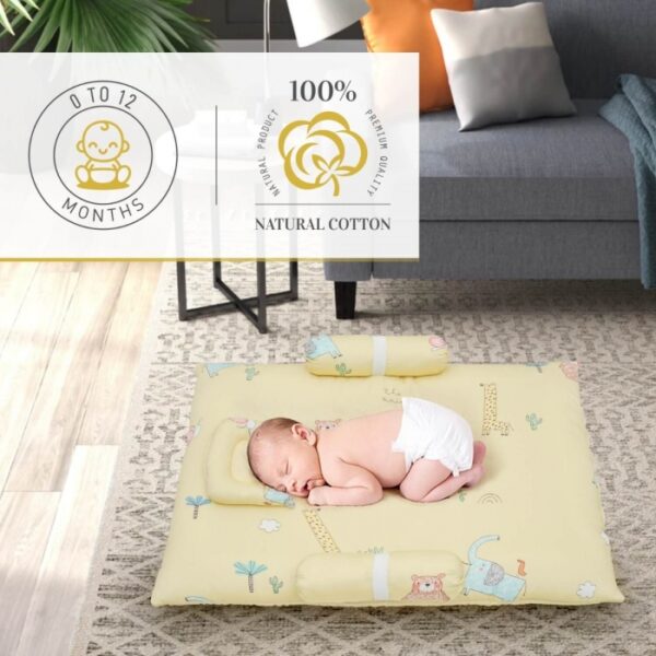 R For Rabbit – Baby Snuggy Forest Bedding (Yellow) - Image 2