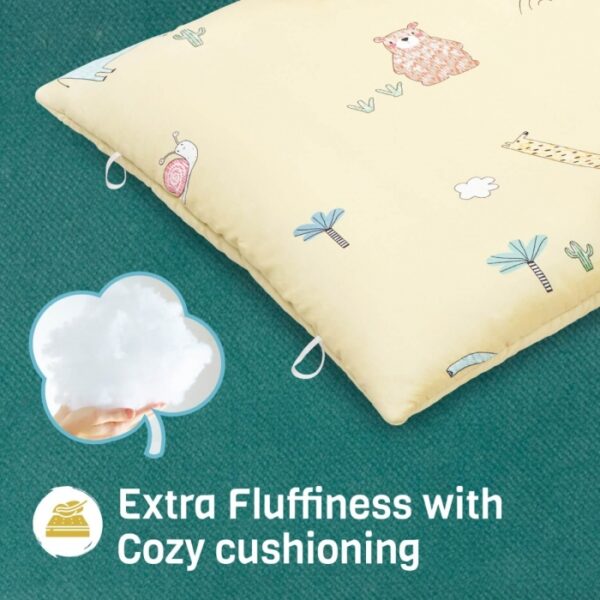 R For Rabbit – Baby Snuggy Forest Bedding (Yellow) - Image 3