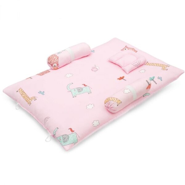 R For Rabbit – Baby Snuggy Forest Bedding (Pink)