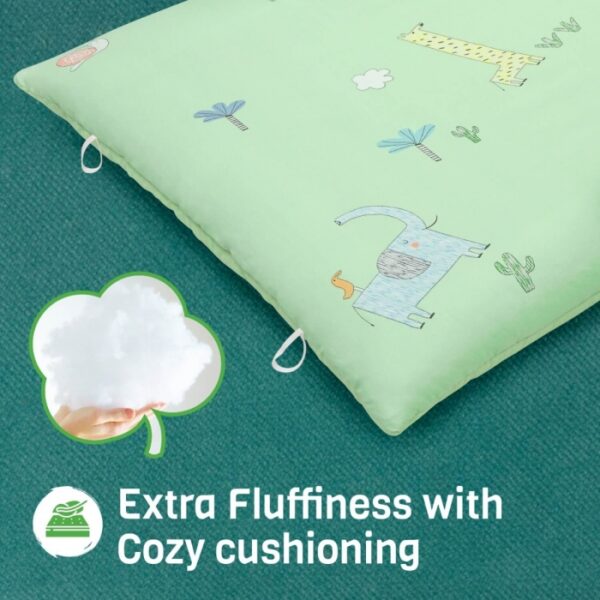 R For Rabbit – Baby Snuggy Forest Bedding (Green) - Image 3