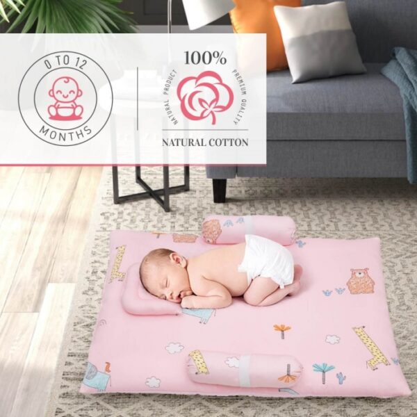 R For Rabbit – Baby Snuggy Forest Bedding (Pink) - Image 2