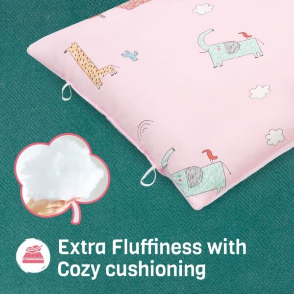 R For Rabbit – Baby Snuggy Forest Bedding (Pink) - Image 3