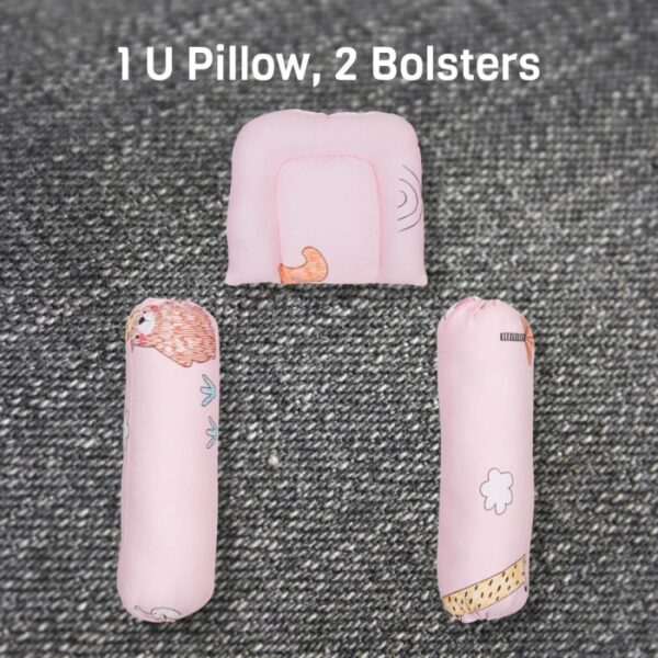 R For Rabbit – Baby Snuggy Forest Bedding (Pink) - Image 4