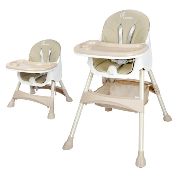 R For Rabbit – Sugar Doodle High Chair  (Sand Brown)