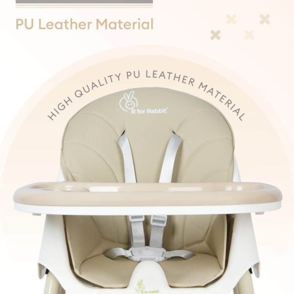 R For Rabbit – Sugar Doodle High Chair  (Sand Brown) - Image 3