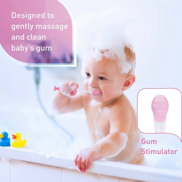 R For Rabbit – Stylo Toothcare Set (Pink White) - Image 3