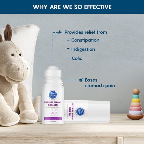 NATURAL TUMMY ROLL ON (40 ML) - Image 6