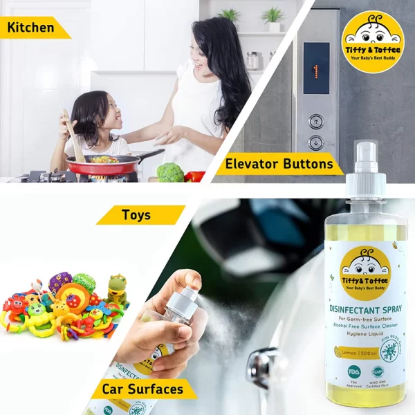 Tiffy &Toffee Wet Baby Wipes with Aloe Vera  Babuna With Spray (PACK OF 3) - Image 8